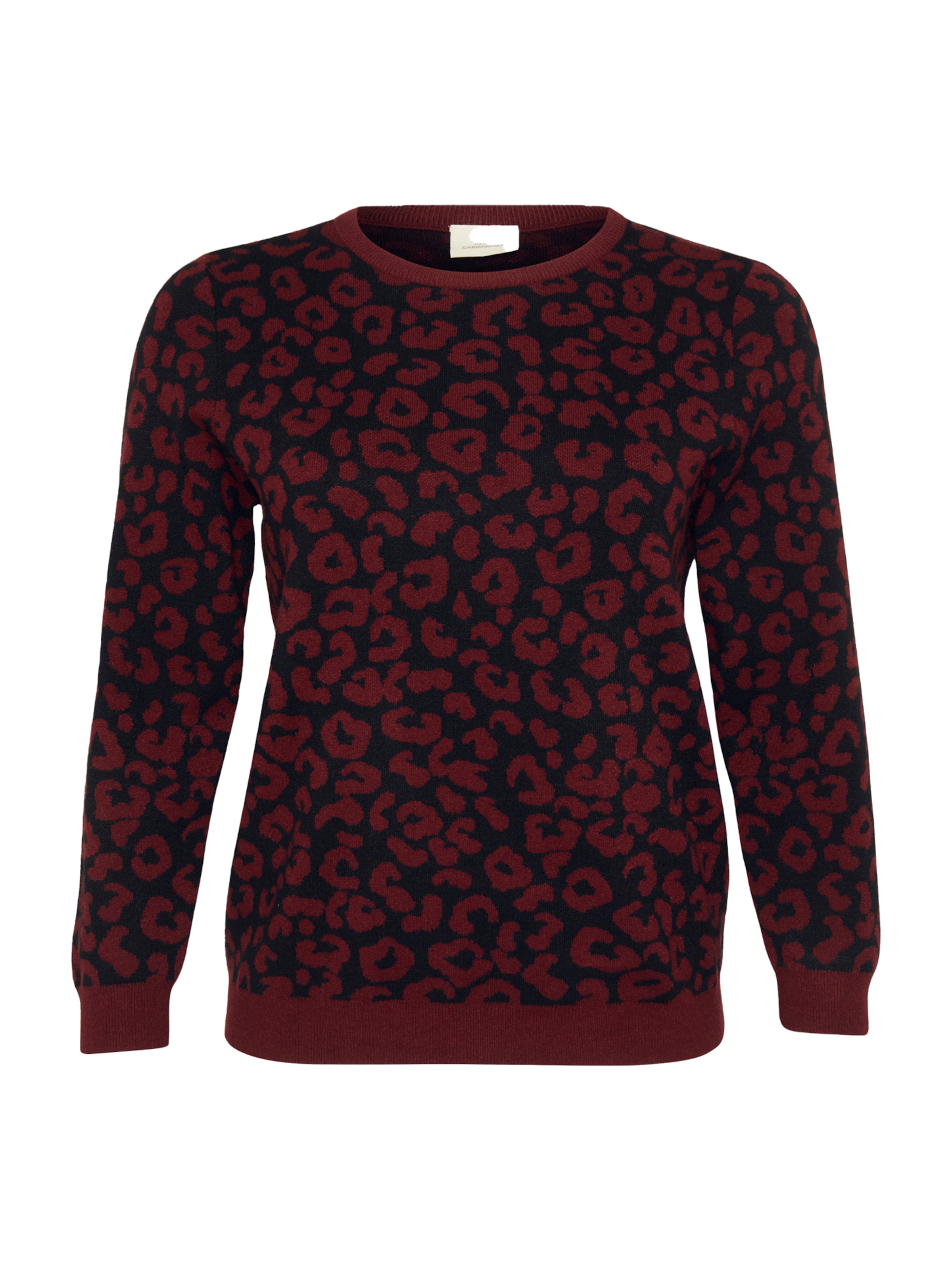 ONLY Carmakoma Svetr 'CARIbi' – červená: přední strana