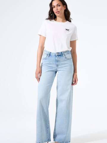 GARCIA Wide leg Jeans in Blue