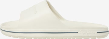 Pepe Jeans Beach & Pool Shoes in White: front