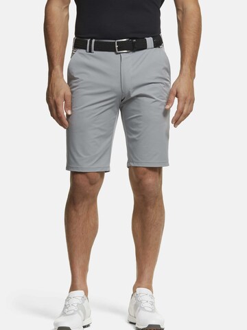 MEYER Slimfit Sportshorts in Grau: predná strana