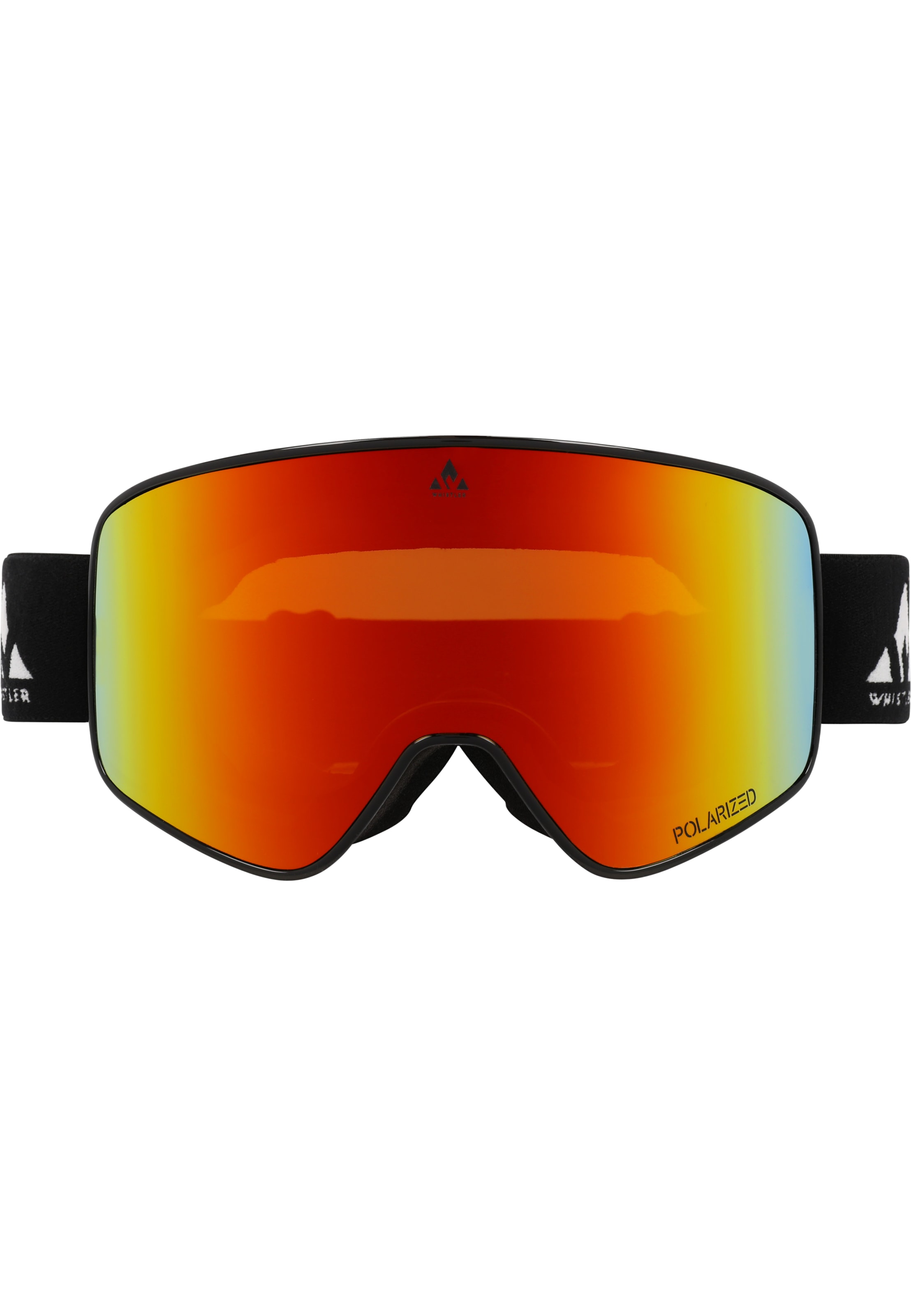 Whistler Skibrille 'WS8500 Polarized OTG' in Schwarz: Vorderseite