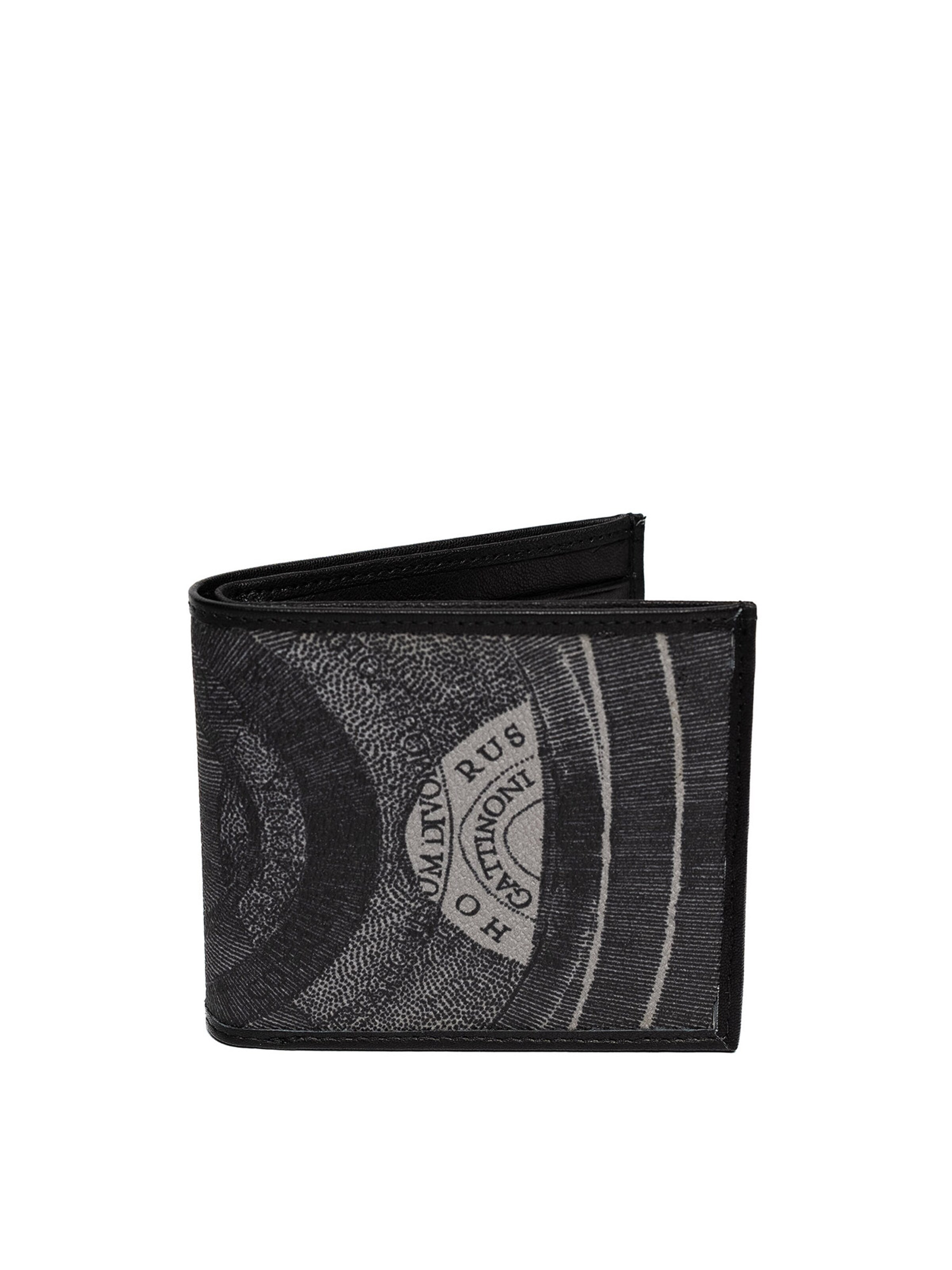 Portamonete di Gattinoni in nero: frontale