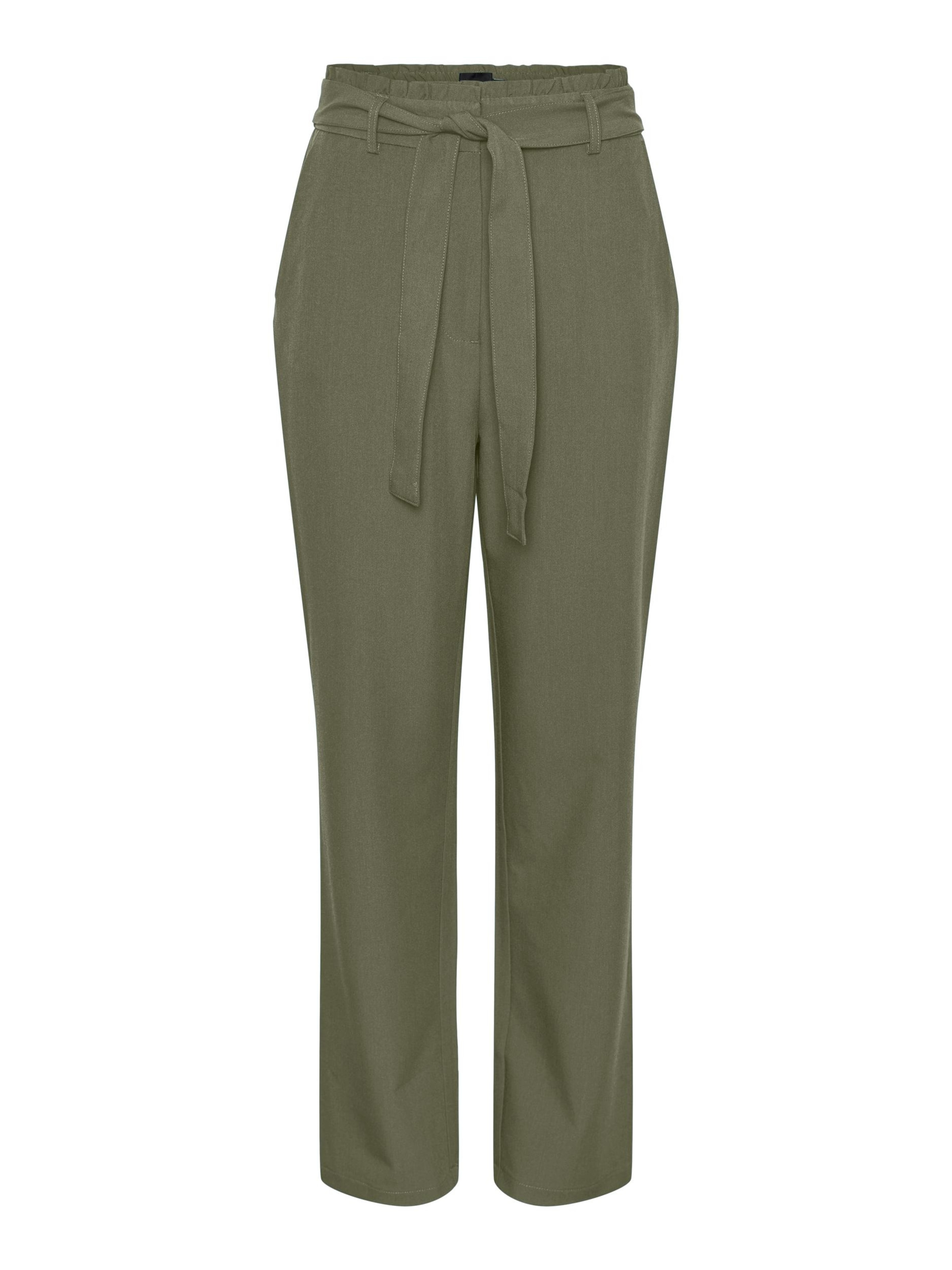 PIECES - Calças 'Bosella' em verde: frente