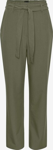 Pantalon 'Bosella' PIECES en vert : devant