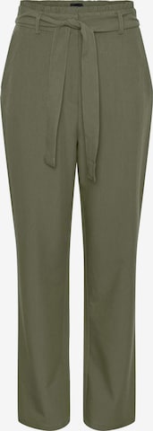 PIECES Regular Pants 'Bosella' in Green: front