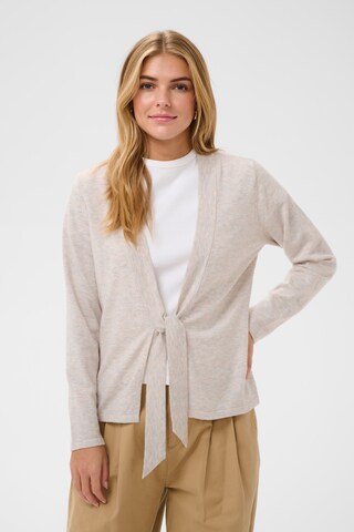 Cardigan 'Prila' SAINT TROPEZ en beige : devant