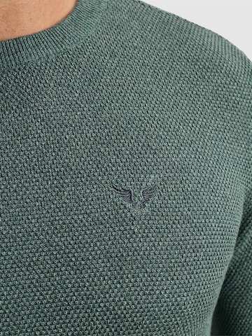 PME Legend Pullover 'Pullover with waffle texture' i blå