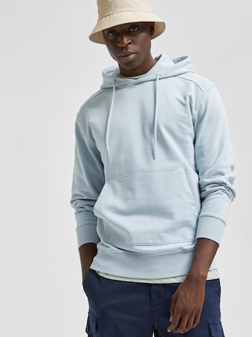 SELECTED HOMME Sweatshirt 'Jackson' in Blauw