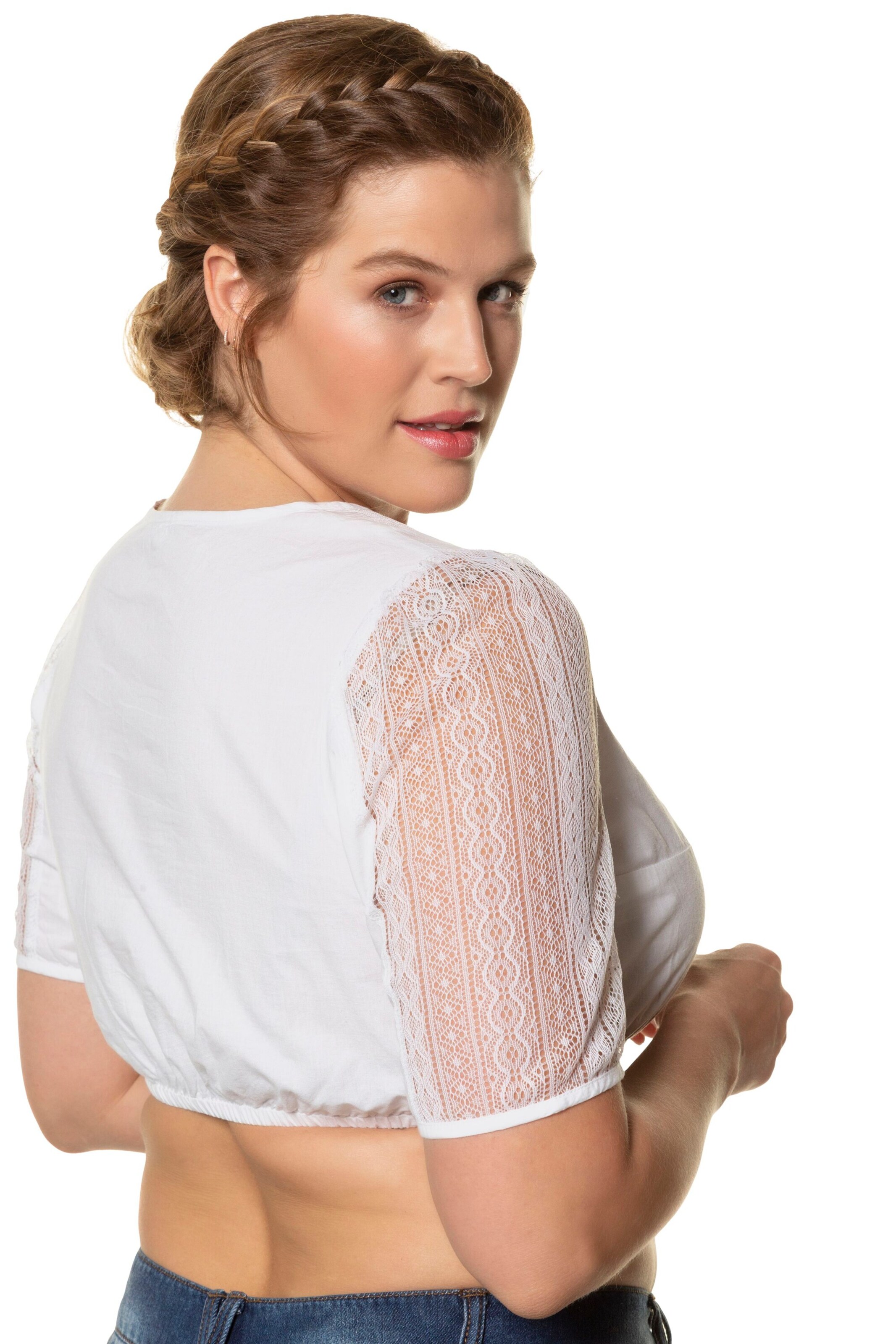 Ulla Popken Bluse in Weiß