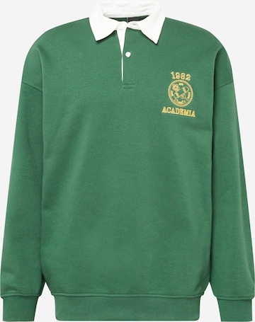 Only & Sons Sweatshirt 'DAVID' in Green: front
