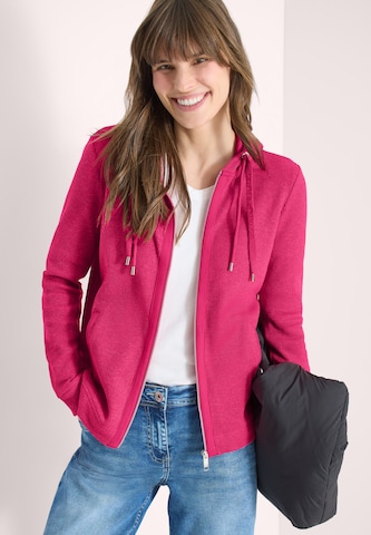 CECIL Sweatjacke in Pink