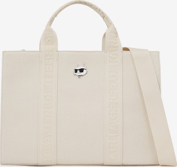 balta Karl Lagerfeld Rankinė 'IKON CHOUPETTE': priekis