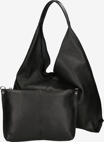 Sac bandoulière Gave Lux en noir : devant