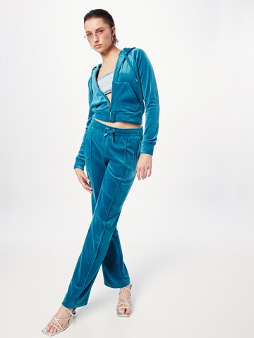 Juicy Couture Tepláková bunda 'MADISON' - Modrá