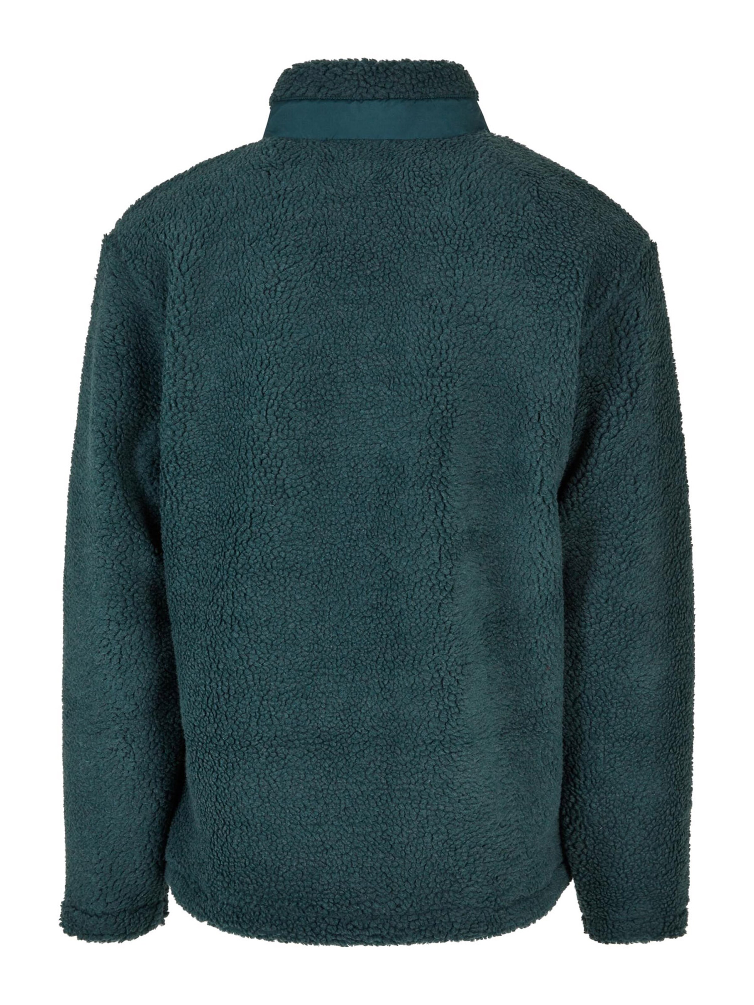 Urban Classics Fleecejakke i grøn