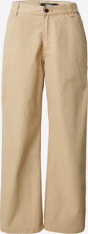 VANS Loosefit Housut värissä beige: etupuoli