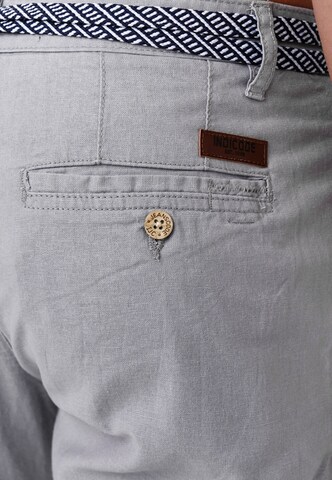 INDICODE JEANS Slimfit Chino ' Bryne ' in Grijs