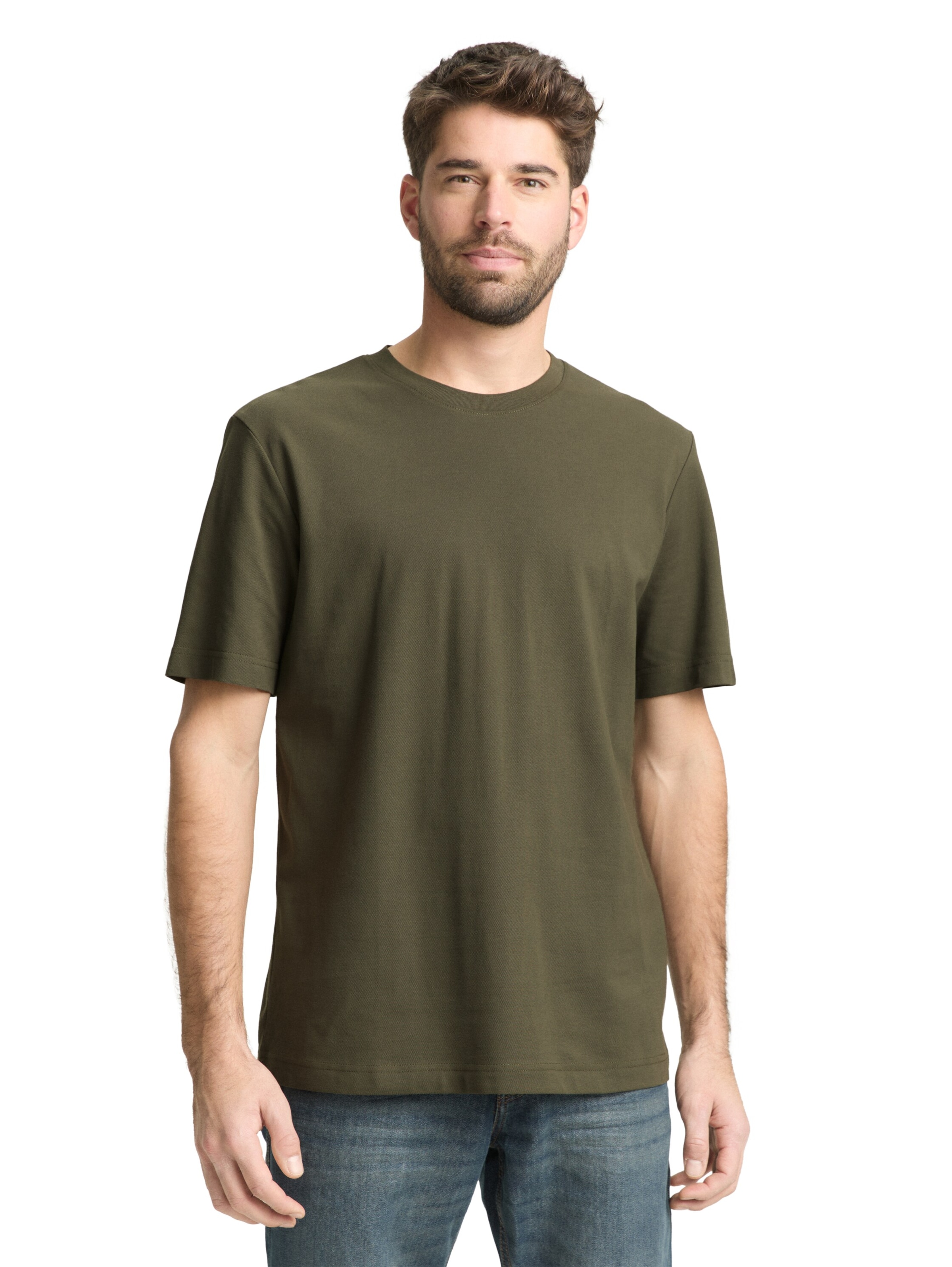 TOM TAILOR T-Shirt in Grün: Vorderseite