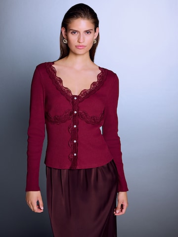 Next Shirt in Rood: voorkant