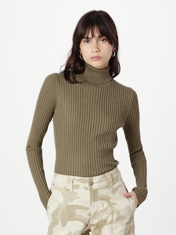 Soft Rebels Sweater 'Noa' in Green: front