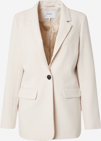 NÜMPH - Blazer 'RONJA' en gris: frente
