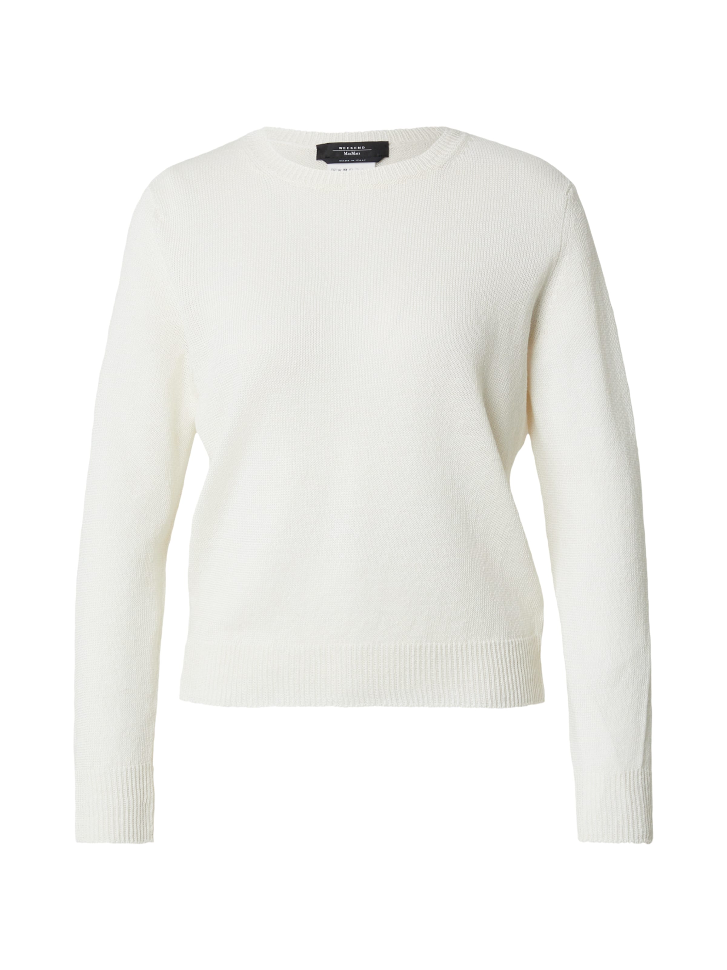 Weekend Max Mara Pull-over 'ATZECO' en écru, Vue avec produit