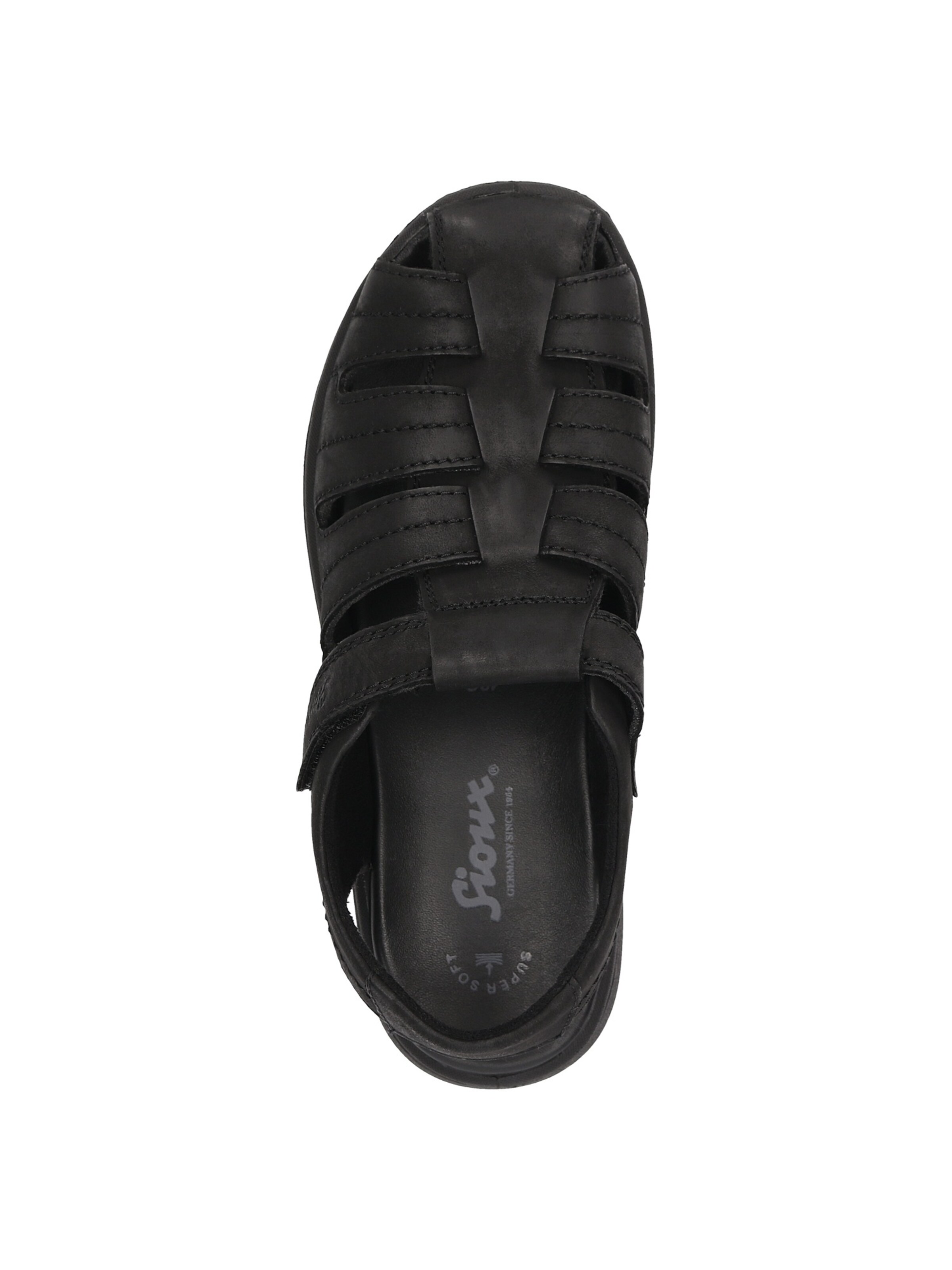 SIOUX Sandalen 'Lutalo-702' in Zwart