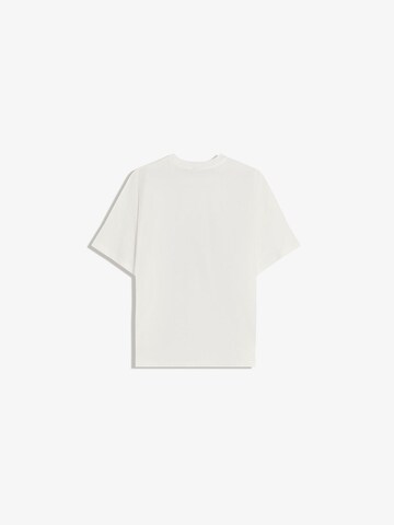 T-shirt Bershka en blanc