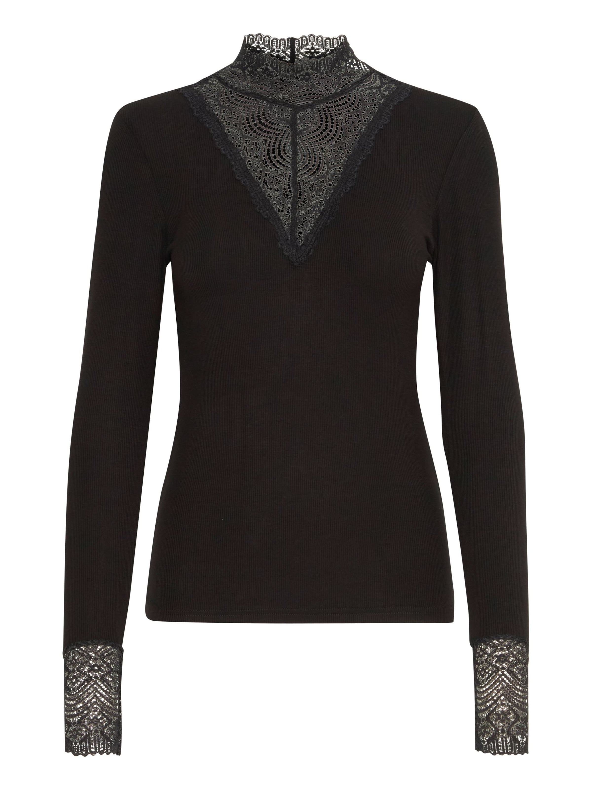 Maglietta 'BYRalitsa' di b.young in nero: frontale