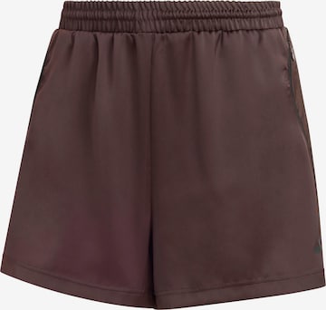 ADIDAS SPORTSWEAR Sports trousers 'Stadium' in Brown: front