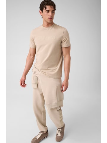 GUESS T-Shirt in Beige