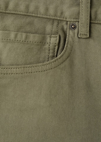 MANGO MAN Slim fit Pants 'Nepto' in Green