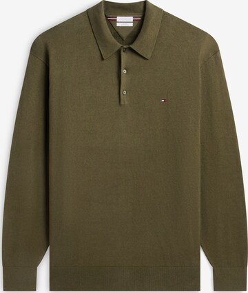 Tommy Hilfiger Big & Tall Свитер в Зеленый: спереди