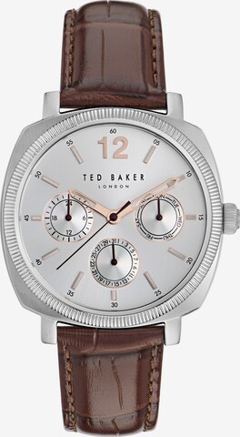 Ted Baker Analog Watch 'Caine Timeless' in Brown: front