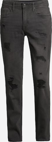 melns AÉROPOSTALE Šaurs Džinsi: no priekšpuses