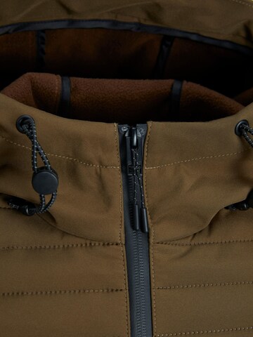 JACK & JONES Between-Season Jacket 'TOBY' in Brown