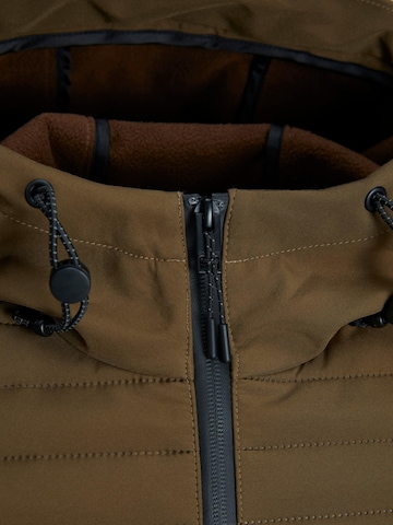 JACK & JONES Prehodna jakna 'TOBY' | rjava barva
