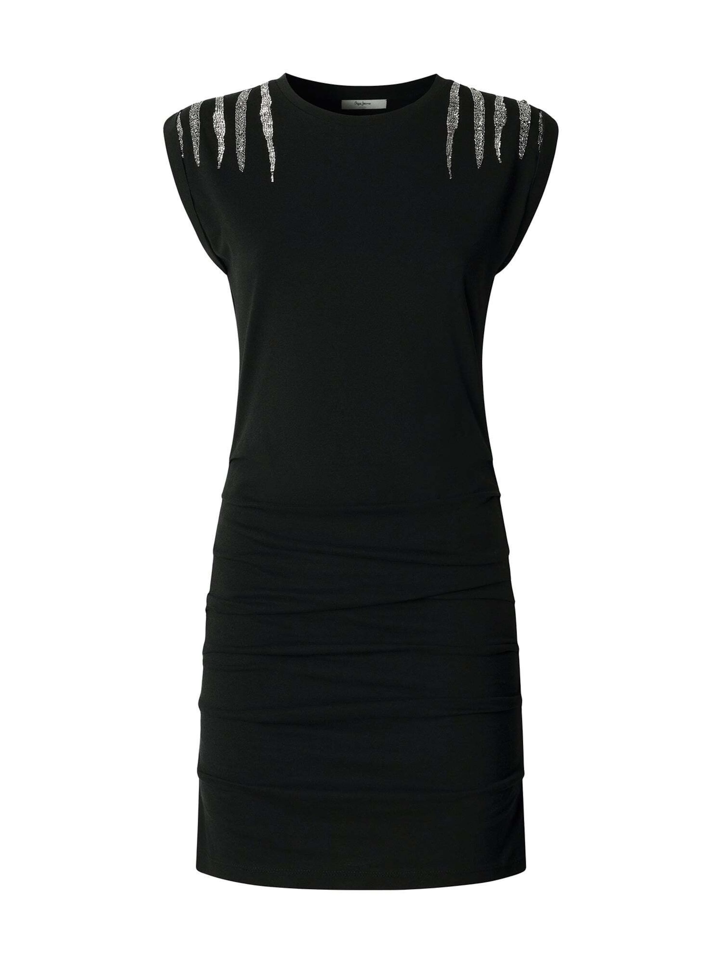 Abito 'Brilla' di Pepe Jeans in nero: frontale