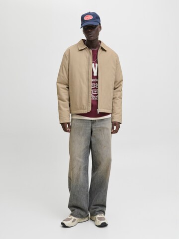 JACK & JONES Välikausitakki 'JJEDOVER' värissä beige