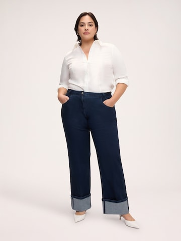 Regular Jean Fiorella Rubino en bleu