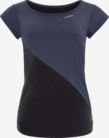 T-shirt fonctionnel 'AET109LS' Winshape en gris : devant