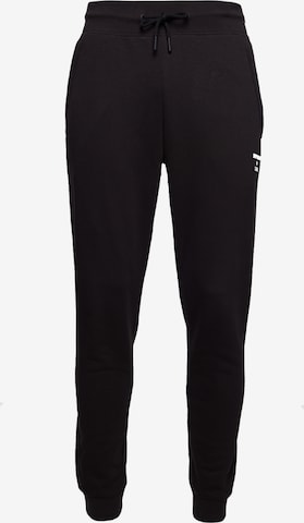 Superdry Zwężany krój Spodnie sportowe w kolorze czarny