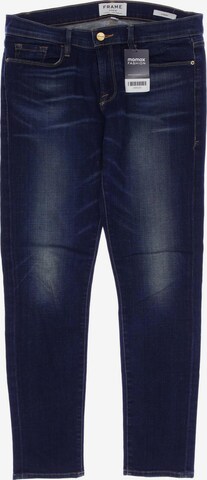 Frame Denim Jeans in 27 in Blue: front
