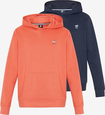 Polo Sylt Sweatshirt 'Basic' in Orange: Vorderseite