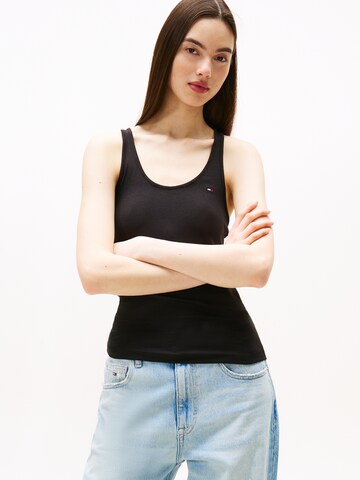 Tommy Jeans Топ в Черный: спереди