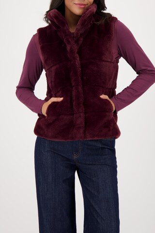 monari Vest in Purple: front