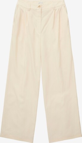 TOM TAILOR Loosefit Hose in Beige: predná strana