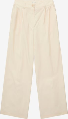 TOM TAILOR Pants in Beige: front