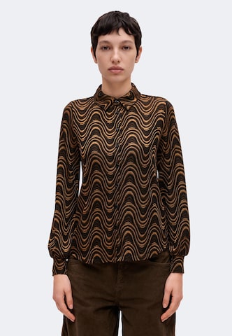 King Louie - Blusa 'Maisie' en negro: frente