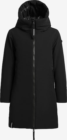 khujo Winterjacke 'Zola' in Schwarz: Vorderseite